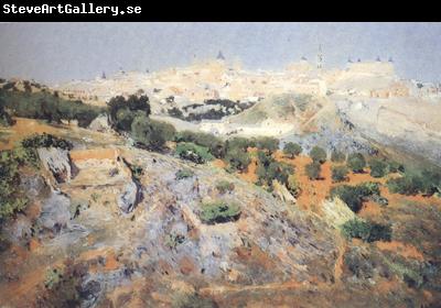 Aurelio de Beruete View of Toledo from the Olive Groves (nn02)